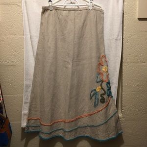 J. Jill A line skirt